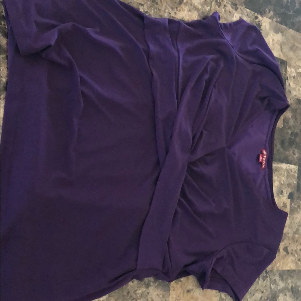 Purple blouse